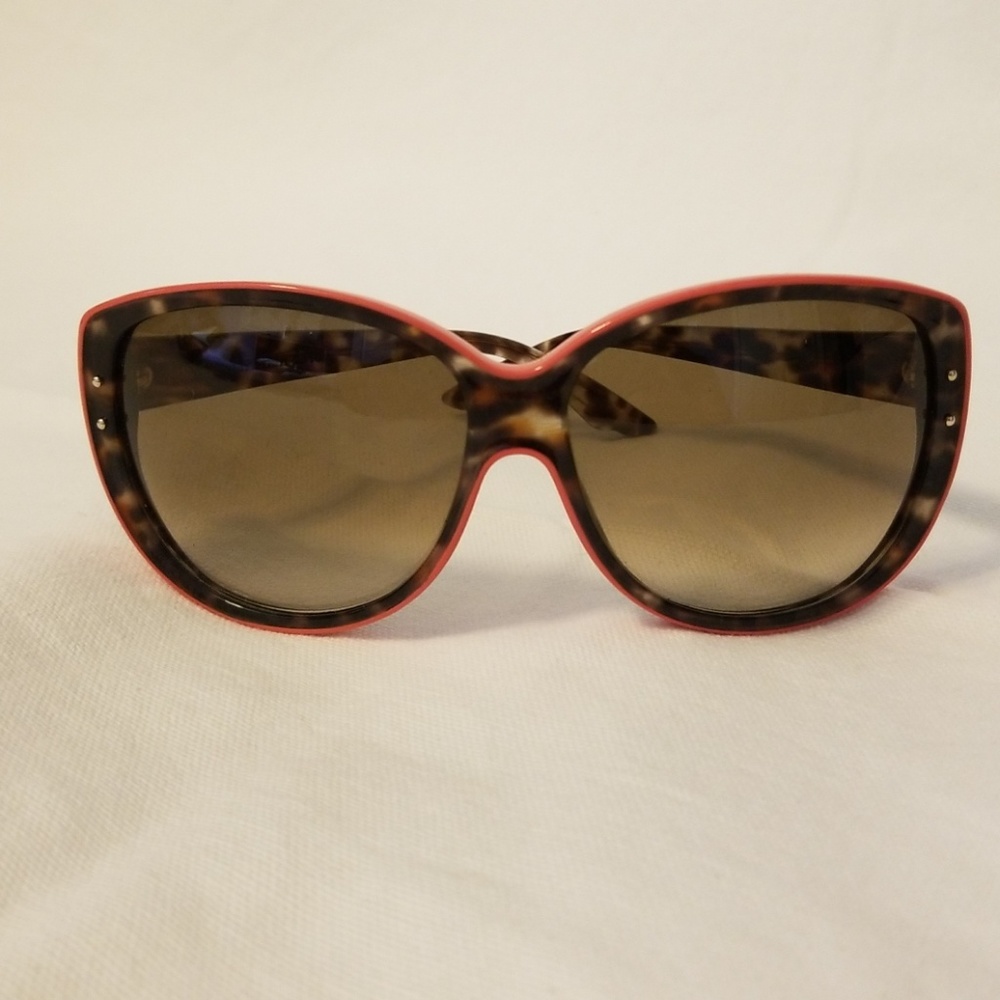 Dior Sunglasses Authentic Tortoiseshell & Peach